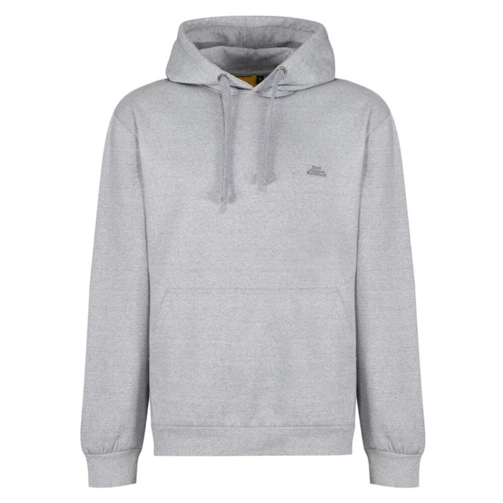 Iron Mountain Mens Fleece Regular Hoodie / Light Grey
